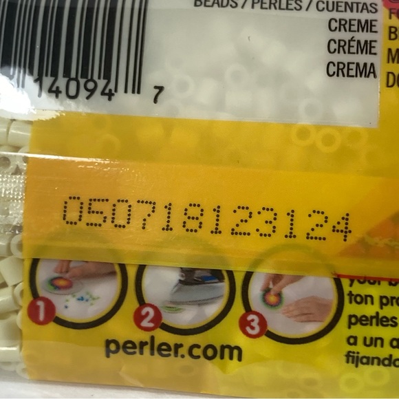 Perler Creme Mini Beads 15 Packs (2000 Beads per Pack) Small Cream Craft - Picture 8 of 16